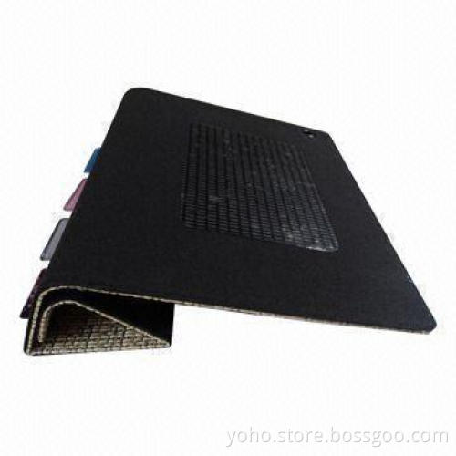 False Straw Leather Case for iPad2, with Eco-friendly Material and Classic Design